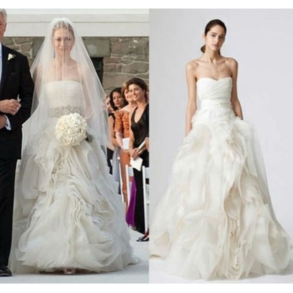 Vera Wang | Dresses | Vera Wang Diana Luxury Designer Wedding ...
